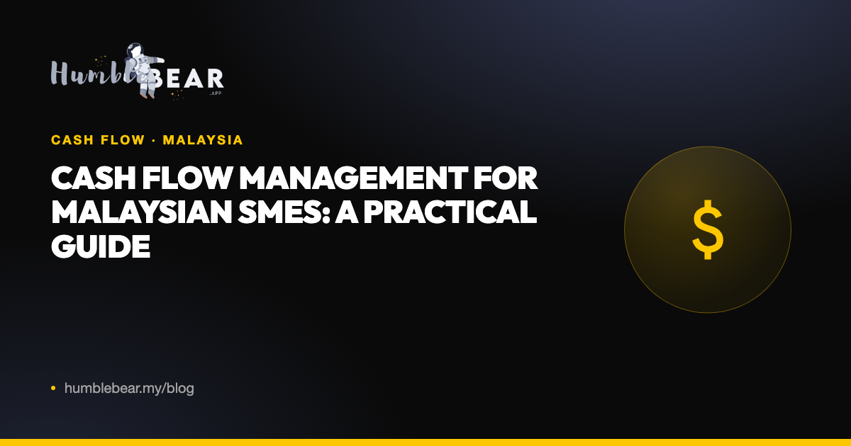 Cover: Cash flow management for Malaysian SMEs: a practical guide